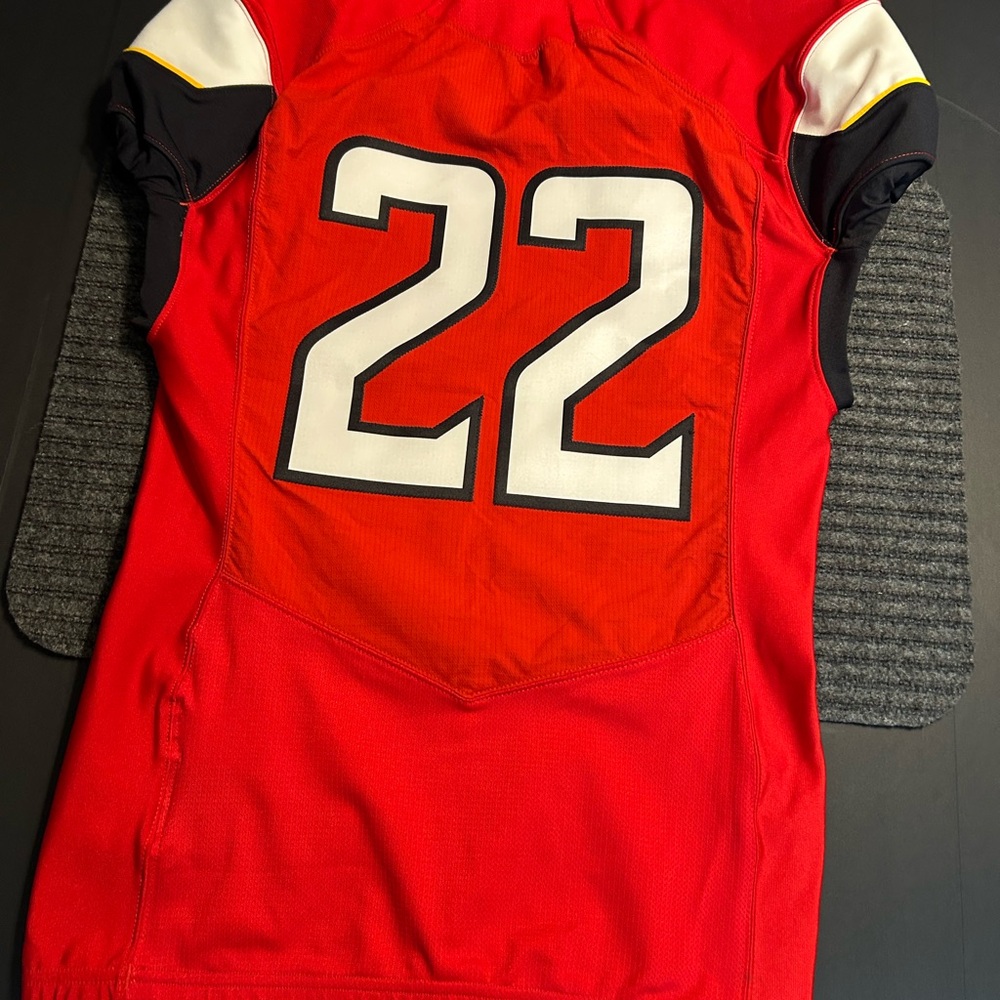 NWT UA Grid Authentic Maryland Terrapins Outlaw 2019 Jersey - Picture 6 of 6